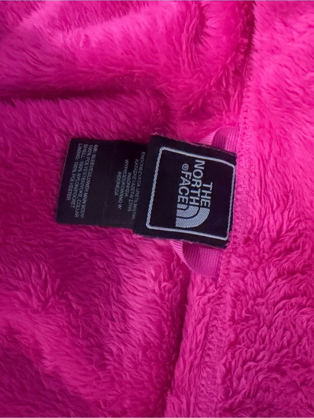 The North Face Girls' Denali Fleece Jacket - Hot Pink